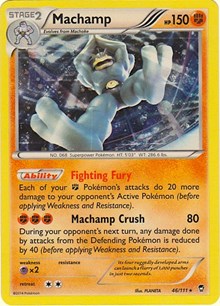 Machamp - 46/111 (Cosmos Holo) (46) - Blister Exclusives (BLE)