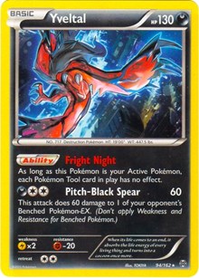 Yveltal - 94/162 (Cosmos Holo) (94) - Blister Exclusives (BLE)