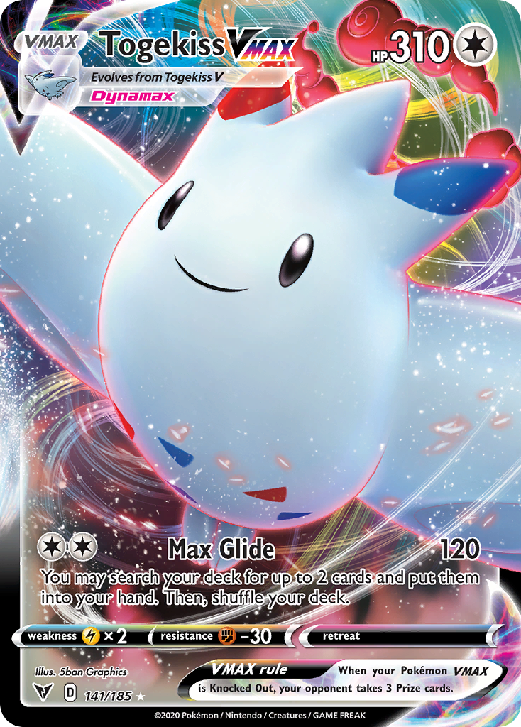 Togekiss VMAX (141/185) - [Holo Foil] Vivid Voltage (VIV)