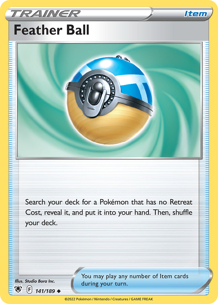 Feather Ball (141/189) - [Reverse Holo] Astral Radiance (ASR)