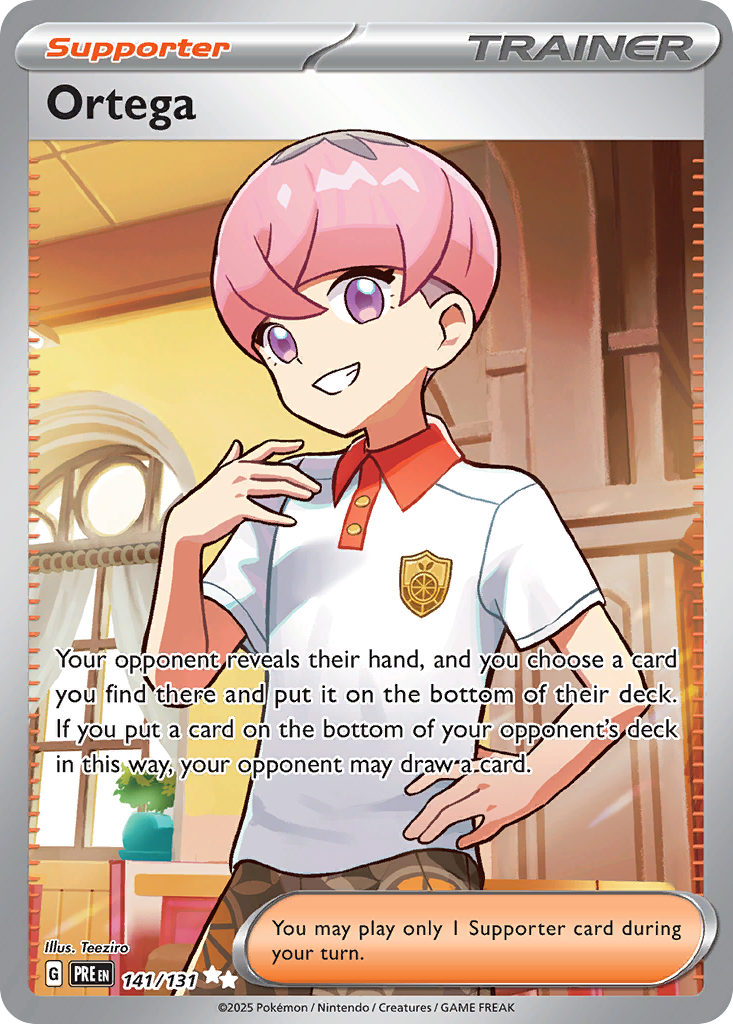 Ortega (141/131) - [Full Art] Prismatic Evolutions (PRE)