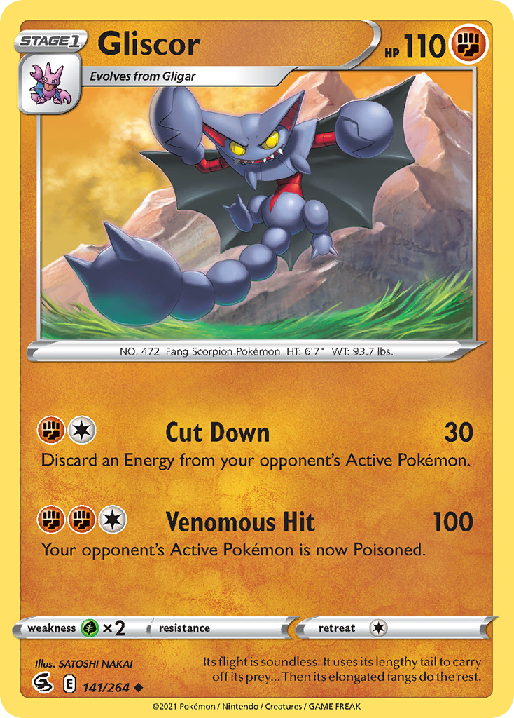 Gliscor (141/264) - Fusion Strike (FST)