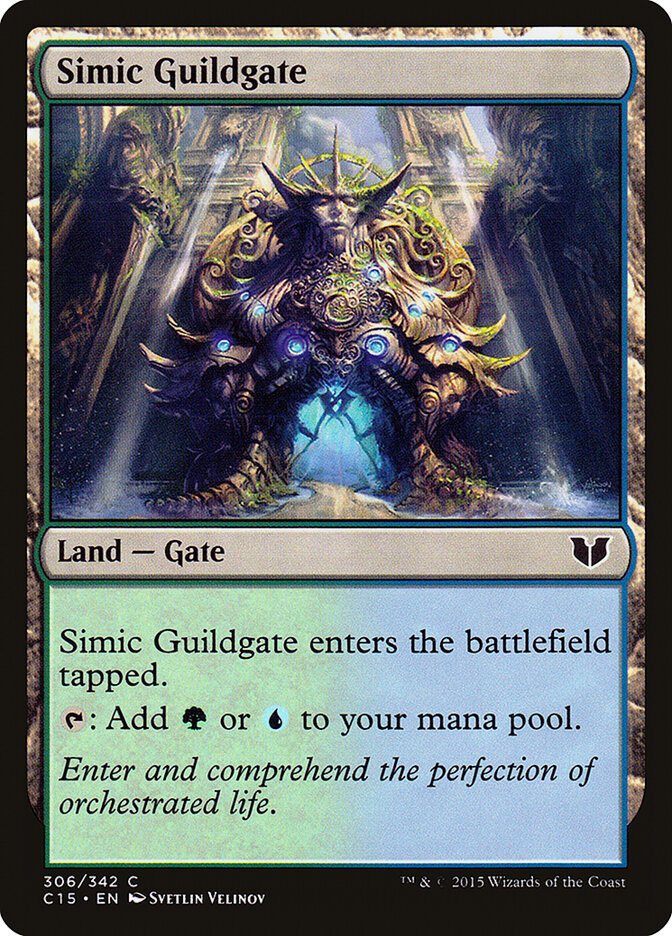 Simic Guildgate (306) - Commander 2015 (C15)