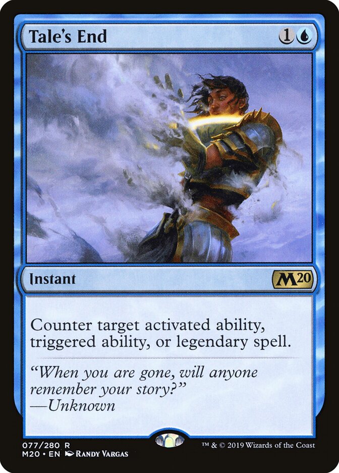 Tale's End (77) - Core Set 2020 (M20)