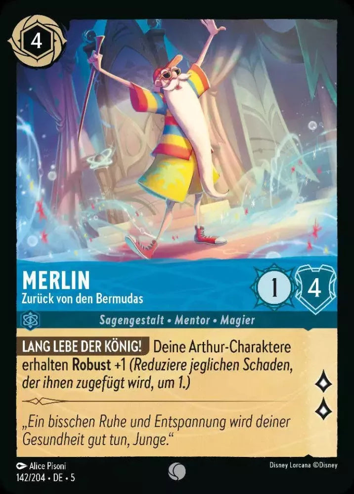 Merlin - Back from the Bermudas - [Foil] Shimmering Skies (5)