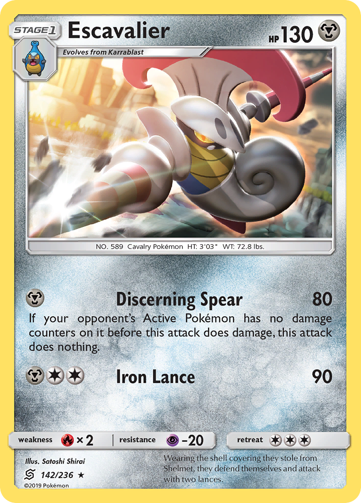 Escavalier (142/236) - Unified Minds (UNM)