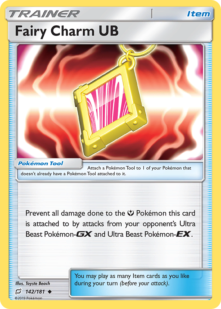 Fairy Charm UB (142/181) - [Reverse Holo] Team Up (TEU)