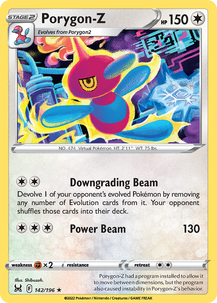 Porygon-Z (142/196) - Lost Origin (LOR)
