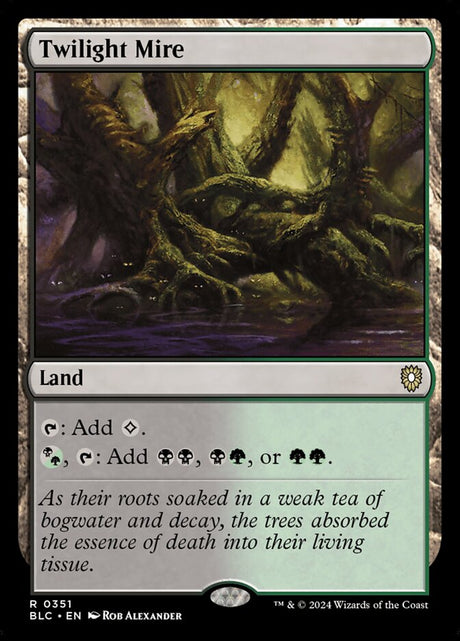 Twilight Mire (351) - Bloomburrow Commander (BLC)