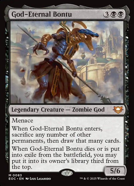 God-Eternal Bontu (83) - Edge of Eternities Commander (EOC)