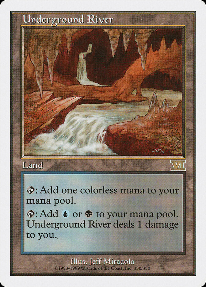 Underground River (330) - Classic Sixth Edition (6ED)