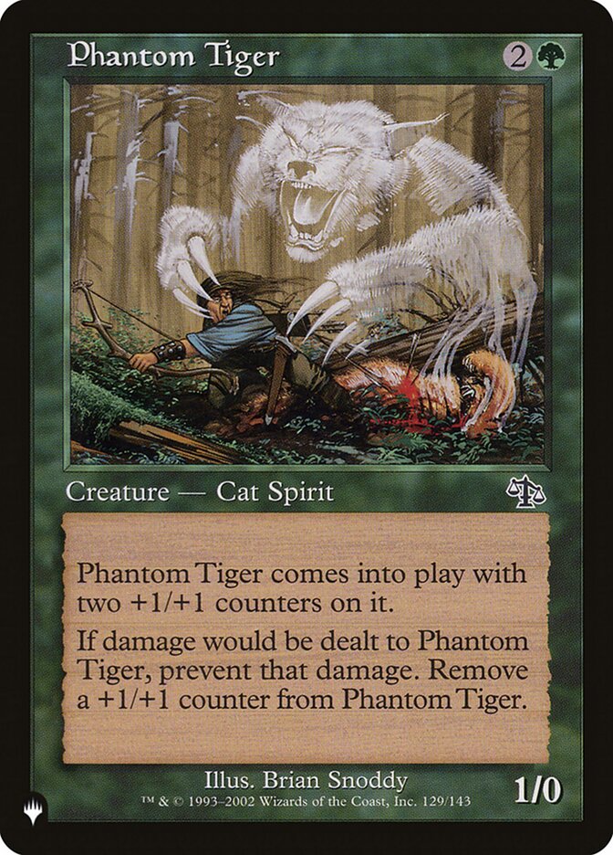 Phantom Tiger (JUD-129) - The List (PLST)