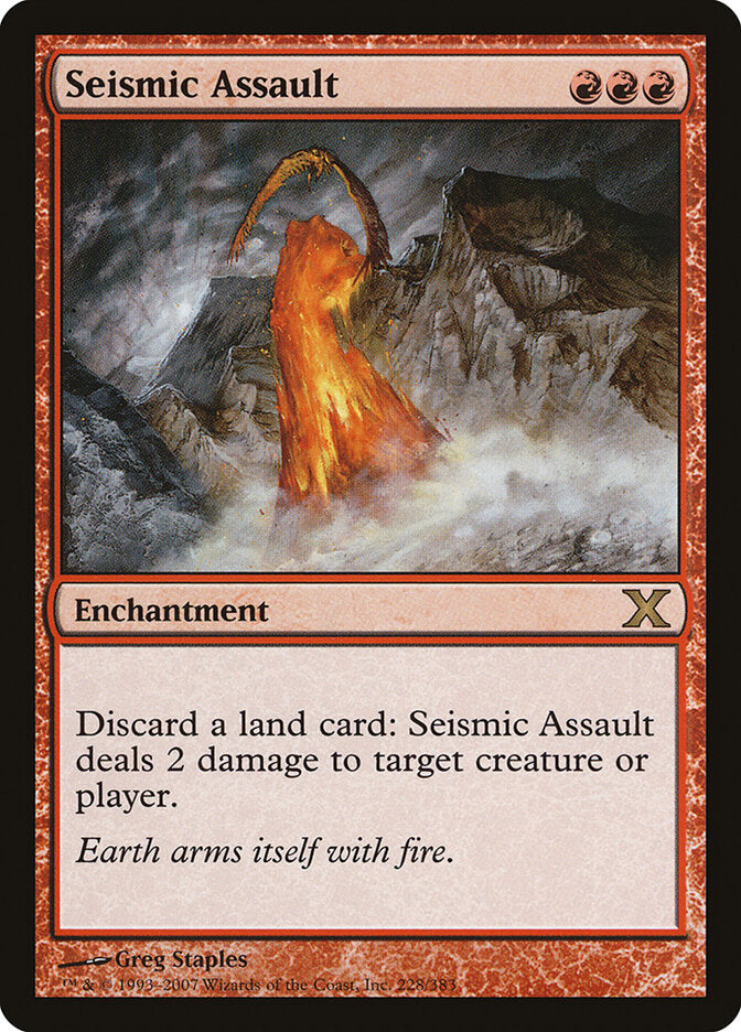 Seismic Assault (228) - Tenth Edition (10E)