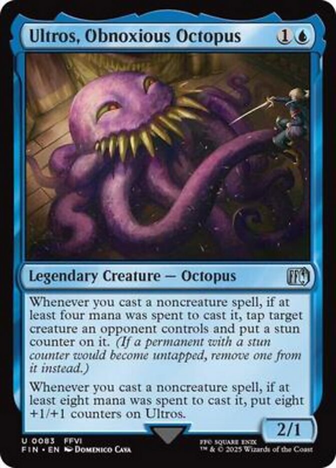 Ultros, Obnoxious Octopus (83) - [Foil] Final Fantasy (FIN)