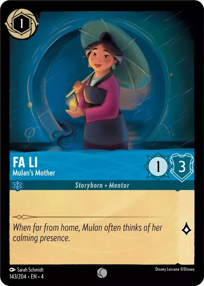 Fa Li - Mulan's Mother - [Foil] Ursula's Return (4)