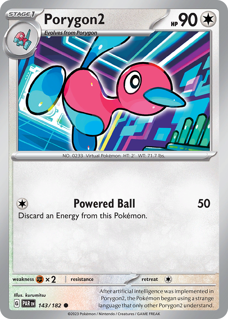 Porygon2 (143/182) - Paradox Rift (PAR)