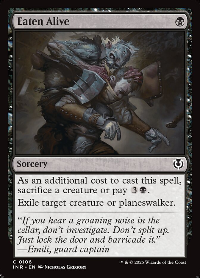 Eaten Alive - [Foil] Innistrad Remastered (INR)