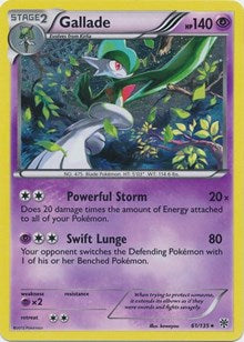 Gallade - 61/135 (Cosmos Holo) (61) - Blister Exclusives (BLE)