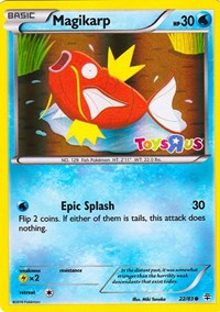 Magikarp - 22/83 (Toys R Us Promo) (22) - Miscellaneous Cards & Products (MCAP)