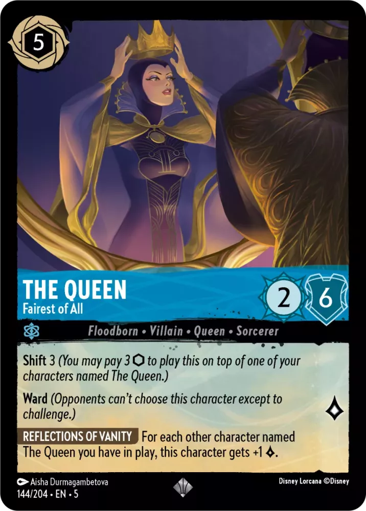 The Queen - Fairest of All - [Foil] Shimmering Skies (5)