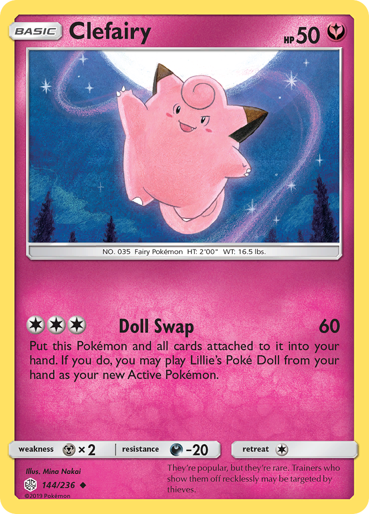 Clefairy (144/236) - Cosmic Eclipse (CEC)