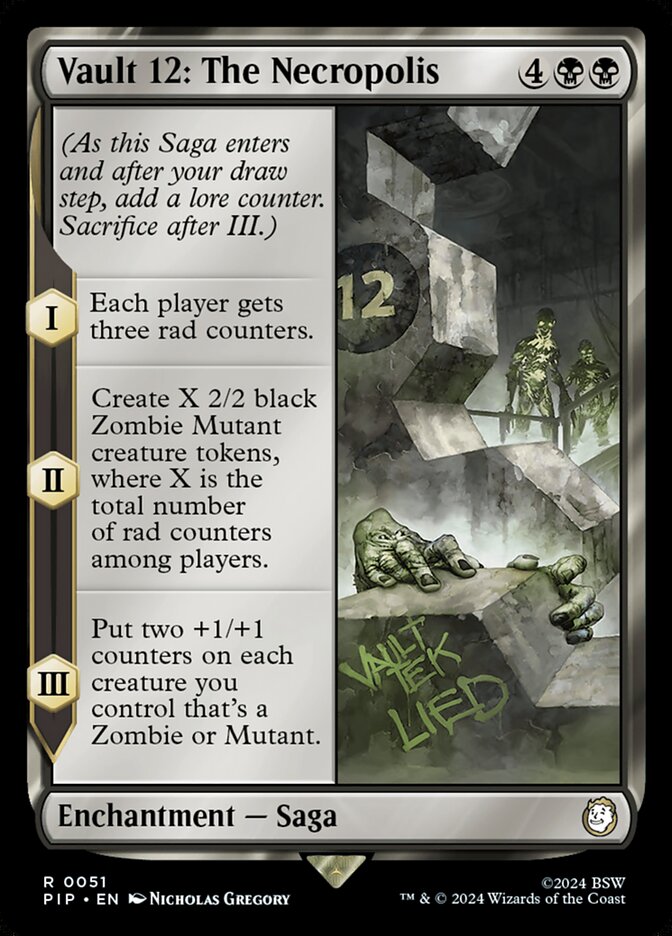 Vault 12: The Necropolis - [Foil] Fallout (PIP)