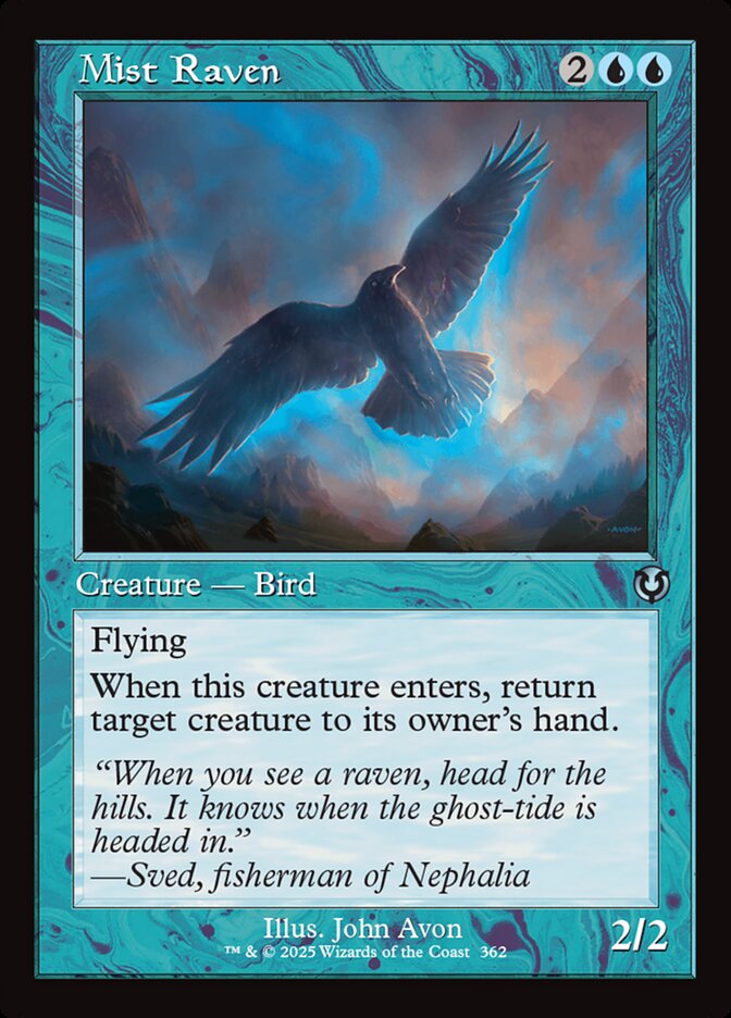 Mist Raven - [Retro Frame] Innistrad Remastered (INR)