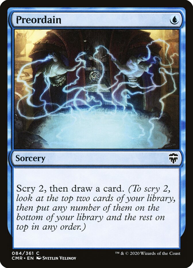 Preordain (84) - Commander Legends (CMR)