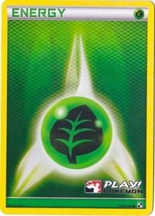 Grass Energy - 105/114 (Play! Pokemon) (105) - League & Championship Cards (PR)