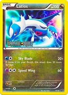 Latios - 10/20 (Dragon Vault) (10) - Blister Exclusives (BLE)