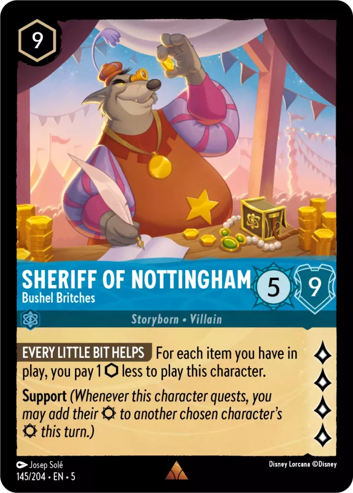 Sheriff of Nottingham - Bushel Britches - [Foil] Shimmering Skies (5)