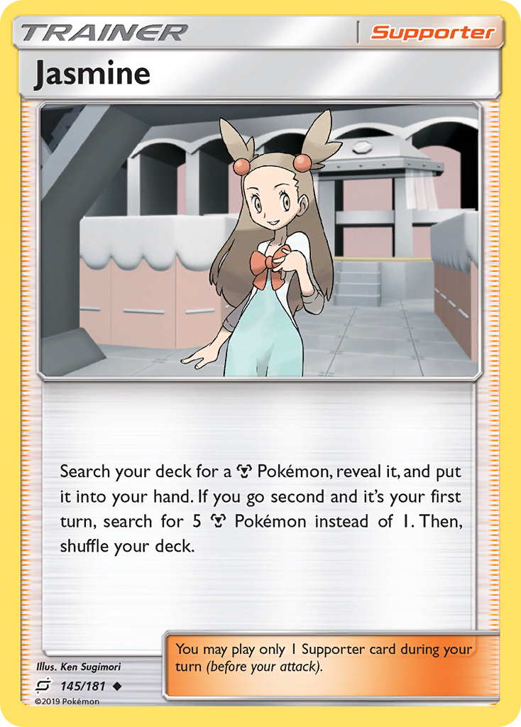 Jasmine (145/181) - [Reverse Holo] Team Up (TEU)