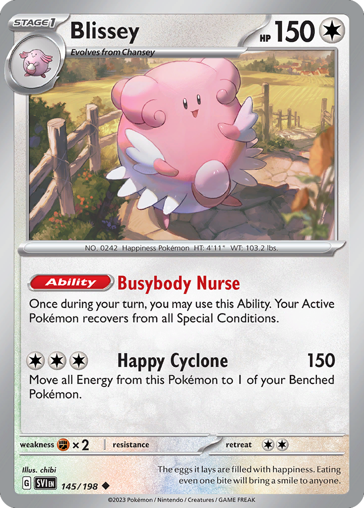 Blissey (145/198) - Scarlet & Violet (SVI)