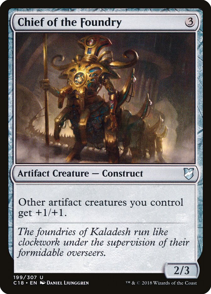 Chief of the Foundry (199) - Commander 2018 (C18)