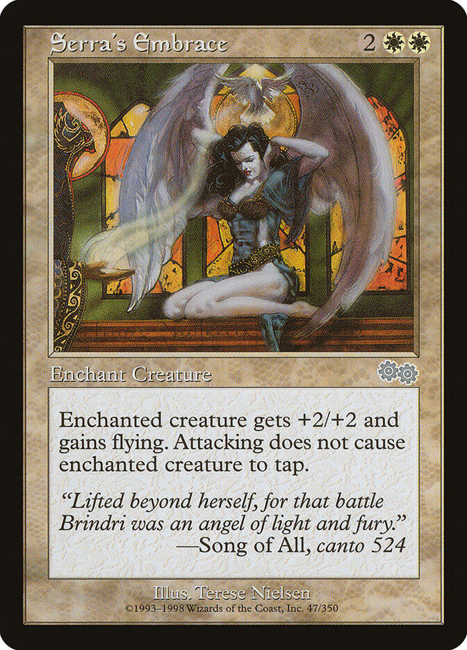 Serra's Embrace (47) - Urza's Saga (USG)