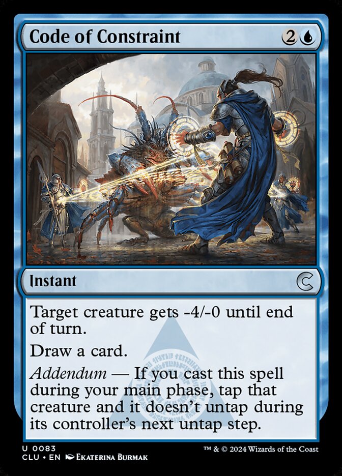 Code of Constraint (83) - Ravnica: Clue Edition (CLU)