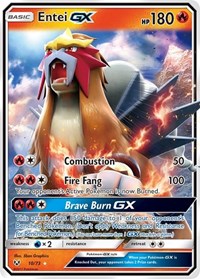 Entei GX (10) - Shining Legends (SHL)