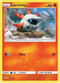 Larvesta (12) - Shining Legends (SHL)