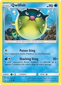 Qwilfish (21) - Shining Legends (SHL)
