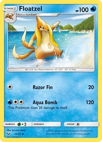 Floatzel (23) - Shining Legends (SHL)