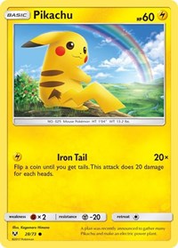 Pikachu (28) - Shining Legends (SHL)
