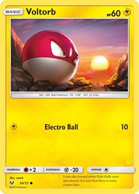 Voltorb (30) - Shining Legends (SHL)