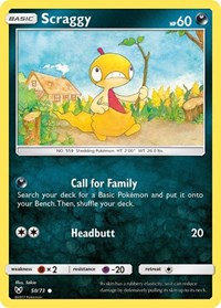 Scraggy (50) - Shining Legends (SHL)