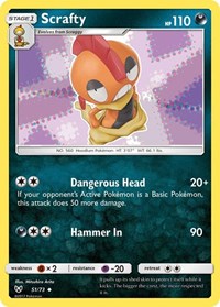 Scrafty (51) - Shining Legends (SHL)