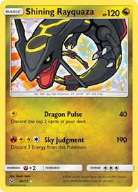 Shining Rayquaza (56) - Shining Legends (SHL)
