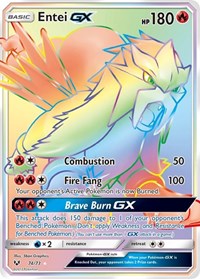 Entei GX Secret (74) - Shining Legends (SHL)