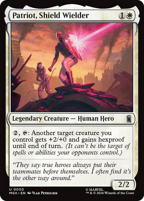 Patriot, Shield Wielder (30) - Marvel Super Heroes (MSH)