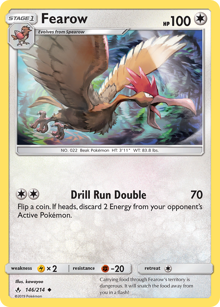 Fearow (146/214) - [Reverse Holo] Unbroken Bonds (UNB)