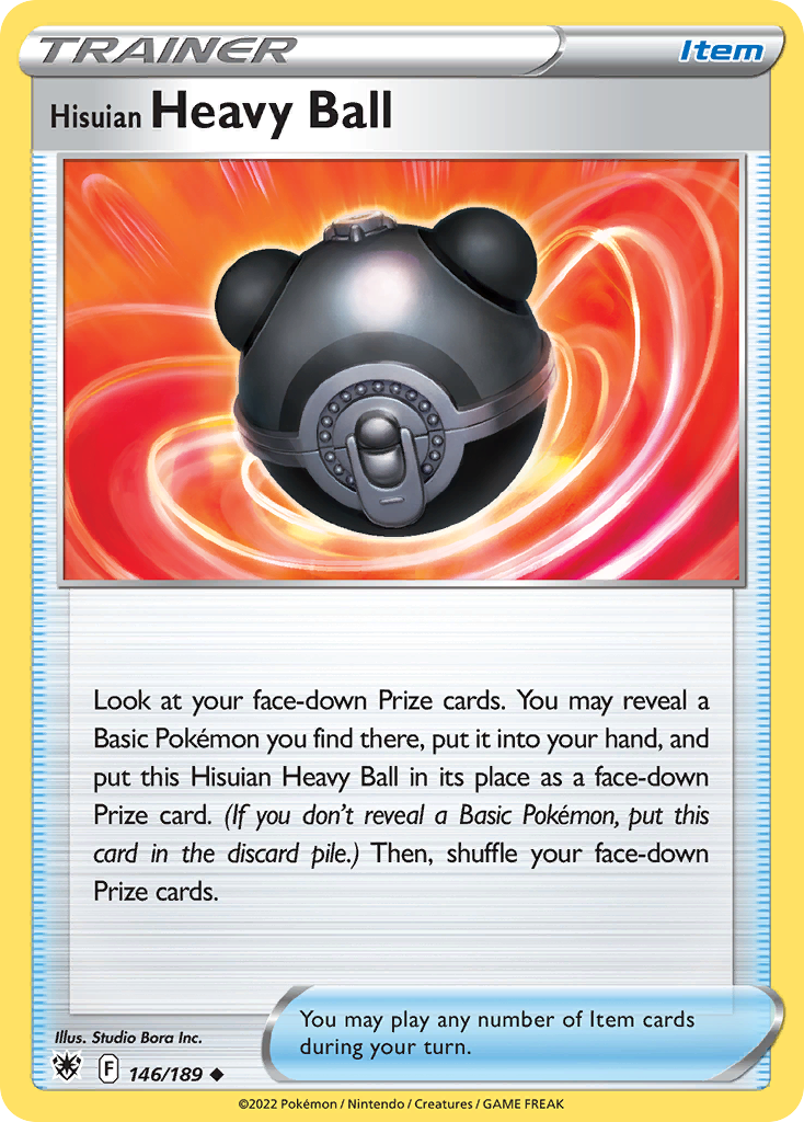 Hisuian Heavy Ball (146/189) - [Reverse Holo] Astral Radiance (ASR)