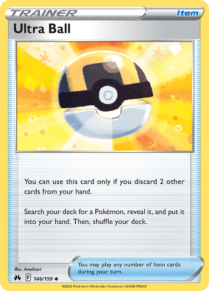 Ultra Ball (146/159) - [Reverse Holo] Crown Zenith (CRZ)